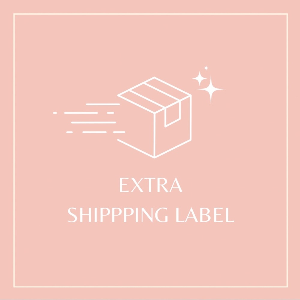 Extra shipping label